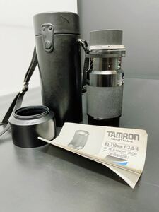 【美品】●訳あり●TAMRON　ADAPTALL-2　カメラレンズ　80-210mm F/3.8-4　ズームレンズ