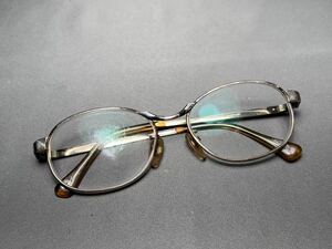 VINTAGE【VISTA/ビスタ】B-285 1/20 12KGF 金張り フルリム オーバル型 眼鏡フレーム ゴールド ヴィンテージ オールド サングラス