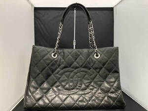 【即決】CHANEL チェーントート 31 RUE CAMBON パテントレザー シワ加工 マトラッセ リュ カンボン ブラック シルバー金具 entrupy鑑定書付