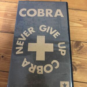 COBRA NEVER GIVE UP VHSビデオ コブラ ネバーギブアップ　OIパンク　ラフィンノーズ