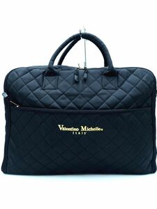 Valentino Michelle バレンチノミッシェル 2WAY ショルダー キルティング ボストン バッグ 黒 ■■ ☆ eba2 レディース