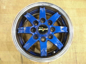 絶版品 クリムソン RACING SPARCO レーシング スパルコ 日本製 ホイール 1本 4H-110/114.3 13インチ 4.5J+43 ムーヴ ミラ アルトワークス