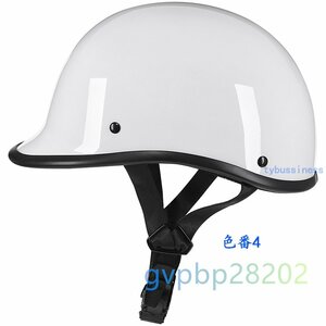 新品激安おしゃれヘルメットシールド 半帽ヘルメット ハーフヘルメットジェットバイク用ヘルメット 男女兼用5色選択可能