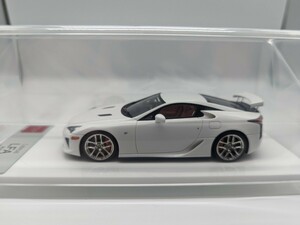 未開封 限定80台 1/43 EM698A EIDOLON Lexus LFA 2010 Rear wing up Ver. レクサス メイクアップ アイドロン