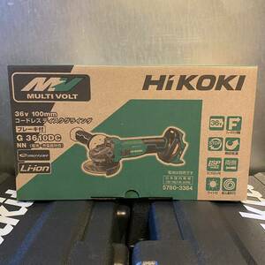【送料込み！新製品！】HiKOKI 36Vコードレスディスクグラインダ G3610DC (NN) 本体のみ(バッテリー・充電器別売)
