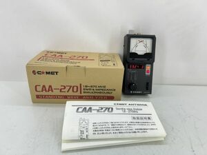 sa☆/【1円スタート】 COMET アンテナアナライザー CAA-270 取説・箱付き 現状品　/DY-2792