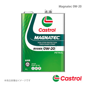 Castrol/カストロール Magnatec 0W-20 4L×6本 ジムニー シエラ マニュアル 5MT 4WD 1300cc 2014年08月～2018年07月 4985330118259
