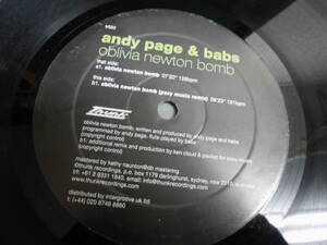 ANDY PAGE & BABS/OLIVIA NEWTON BOMB/2722