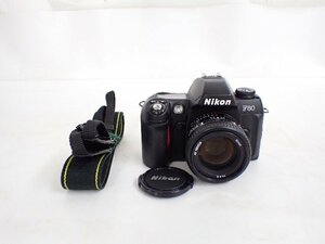 Nikon ニコン F80 AF一眼レフカメラ AF NIKKOR 50mm F1.4D レンズセット ストラップ付 ∴ 6E4B1-28