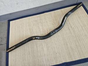 ■ 1円スタート売切り!! ■ PZ PAZZAZ CARBON パザッツ フラットバー カーボン カット有 実測(580mm) 25.4 MTB 同梱発送承中!!