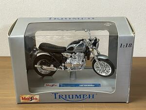 Maisto マイスト TRIUMPH トライアンフ THUNDERBIRD サンダーバード 1/18 ミニカー オートバイ 