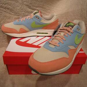 ナイキ エアマックス1 (DV3196 800) パステルマルチ 30㎝ US12　　　　NIKE AIR MAX 1　Light Madder Root and Worn Blue　22年製　pg2305