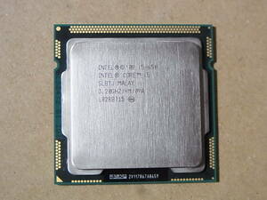 □Intel Core i5-650 3.20GHz/4M/09A SLBTJ Clarkdale LGA1156 2コア 4スレッド (Ci0851)