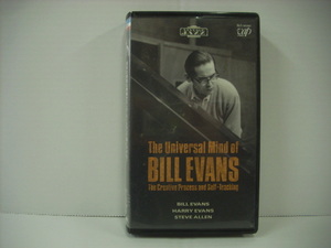 ■VHS ビデオテープ ユニバーサルマインド・オブ・ビル・エヴァンス / THE UNIVERSAL MIND OF BILL EVANS 1966年 ◇r40222