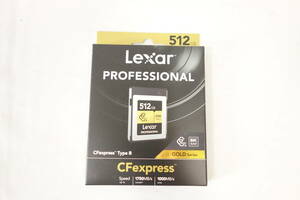 ☆新品☆ LEXAR レキサー CFexpressカード Professional CFexpress Type B 512GB LCXEXP0512G-RNENJ