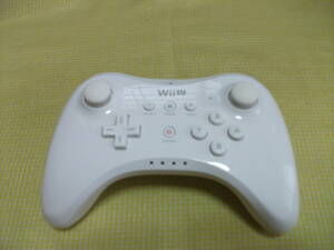 ■WiiU プロコントローラ　WUP-005 ホワイト　●送料410円
