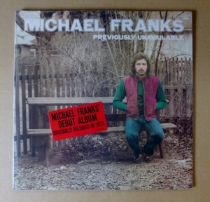 未開封！MICHAEL FRANKS「PREVIOUSLY UNAVAILABLE」米JOHN HAMMOND盤