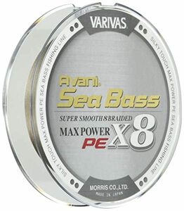 VARIVAS(バリバス) ライン アバニ シーバス PE マッスク パワー X8 8本 150M 0.8号 13.7LB ステータスゴールド