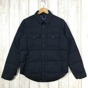 MENs S ノースフェイス × ナナミカ パープルレーベル 65/35 ダウン シャツ 65/35 Down Shirts ベイヘッドクロス 光電