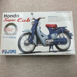 フジミ 1/12 ホンダ スーパーカブ C100 　プラモデル