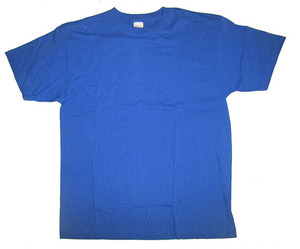 ランニング ジョギング Tシャツ ブルー Large