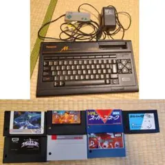 【動作確認済】MSX2 Panasonic FS-A1＋ソフト７本セット