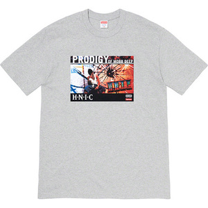 supreme 21ss hnic tee grey L