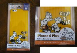 ディズニー CHIP n DALE (チップとデール)★iphone6　plus★アイフォンカバー/ポリカーボネイトケース★ハードタイプ★iphoneケース