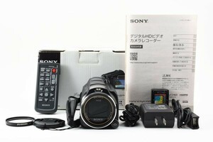★☆SONY ソニー デジタルHDビデオカメラレコーダー HDR-CX630V ブラック ハンディカム 元箱#6124☆★