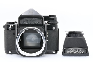 PENTAX 67 TTLファインダー ボディ + ウエストレベルファインダー ペンタックス フィルムカメラ 中判カメラ