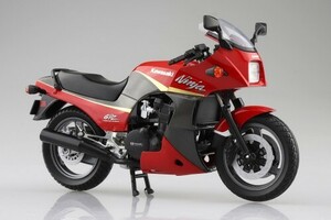 アオシマ　スカイネット　1/12　カワサキ　GPZ900R　レッド/グレー　110782