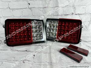 売り切り★ DA17V DA64V エブリィバン エブリイ 流れるウインカー フル LED テール クリアレッド 左右セット 新品 クリッパー スクラム