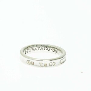 【1円スタート】TIFFANY & Co. ティファニー シルバー 1837 ナロー 4.2g 925刻印 指輪 リング 271296