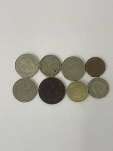 【TN0517】外国銭 まとめ売り 8枚 台湾？ 韓国 ウォン Won 海外 コイン コレクション 重量54.8g 硬貨 貨幣
