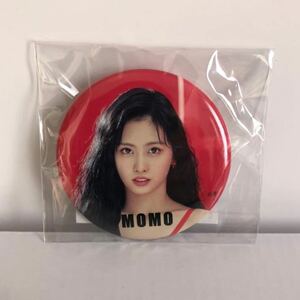 TWICE モモ 缶バッチ　RED WORLD TOUR 2019 TWICELIGHTS IN JAPAN 新品未開封