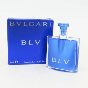 7400-60 BVLGARI ブルガリ ブルー オーデパルファム 5ml ミニ 香水 イタリア製 中古