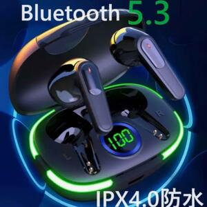 超進化形最新Bluetooth5.3ワイヤレスイヤホンIPX4防水イヤホンGG