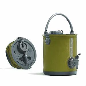 ★送料無料 COLAPZ コラプズ Collapsible Water Carrier&Bucket 折り畳み ジャグ キャリアー オリーブドラブ ◆未開封品◆