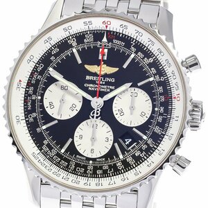 ブライトリング BREITLING AB0120 ナビタイマー01 クロノグラフ 自動巻き メンズ 良品 保証書付き_784019