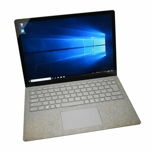 1円スタート Surface Laptop 13インチ 1769　i5 7200U 4GB SSD256GB プラチナ 中古品 5-1　