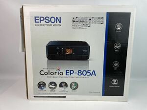 【未使用品】EPSON インクジェット複合機 EP-805A エプソン プリンター Colorio ブラック