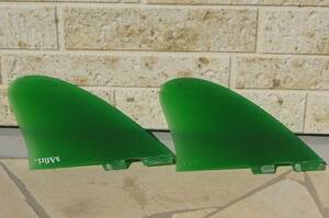[Safiri] PF-1205 FCS2 Glass Keel Fin 新品 Green type-b