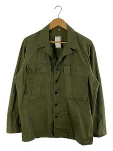 US.ARMY◆40s/m-43 HBT jacket/38/コットン/GRN/ヘリンボーン