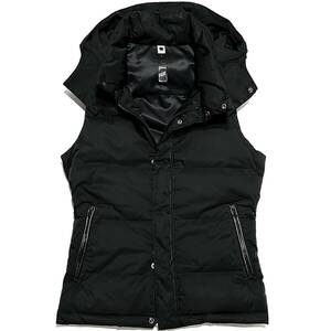 定価9.5万 wjk memory twill lamb hooded down vest Mサイズ メモリーツイルダウンベスト ジャケット モンクレール wjk 1piu