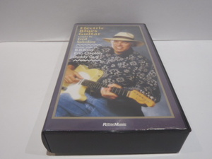 VHS ビデオ　エレクトリック・ブルース・ギター　フレッド・ソコロウ　B.B.キング エリック・クラプトン バディ・ガイ　教則 譜面付き