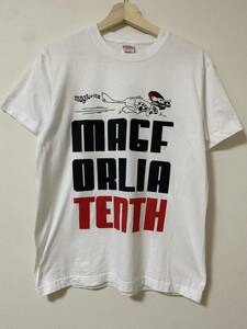 1円スタート ワンスタ magforlia マグフォリ オリジナルTシャツ Lサイズ レア 白赤 #4
