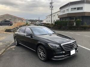 後期　S400ｄロング　リアモニター付き　車検６年9月　ディーゼルエンジン