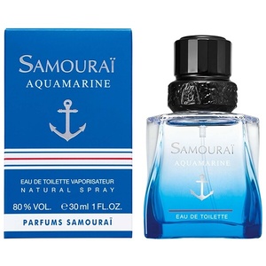 アランドロン サムライ アクアマリン スマートエディション ブラックキャップ EDT・SP 30ml 香水 フレグランス SAMOURAI AQUAMARINE 未使用