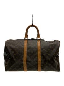 LOUIS VUITTON◆キーポル45_モノグラム・キャンバス_BRW/PVC/BRW/モノグラム