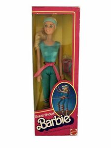 1983 Great Shape Barbie Doll With Leg Warmers Accessories 7025 Mattel 海外 即決